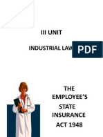 Iii Unit: Industrial Law