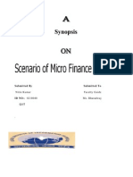 Synopsis Micro Finace