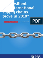 How Resilient Will International Supply Chains Prove in 2010?