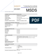 MSDS Karanja Seed Oil