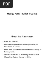 Hedge Fund Insider Trading