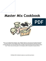 Master Mix Cookbook