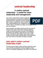 Action Centred Leadership