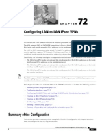 Configuring Lan-To-Lan Ipsec VPNS: Summary of The Configuration