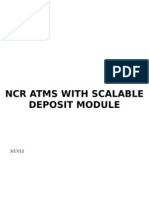 NCR Atms With Scalable Deposit Module