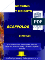 Working at Heights: Scaffolds