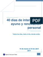 40 Días de Transformación Personal