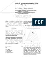 Transients in Doubly-Fed Induction Machines Due To Supply Voltage Sags