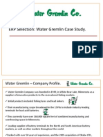 ISM Water Gremlin Case Presentation