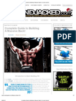 Complete Guide To Building A Massive Back! - Cut and Jacked