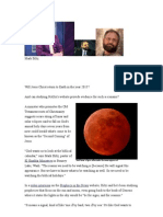 El Shaddai Ministries: Total Lunar Eclipses Often Make The Moon Appear Red