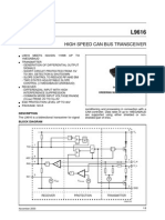 High Speed Can Bus Transceiver: Description