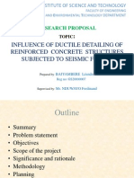 Influence of Ductile Detailing of Reinforced Concrete Structures Subjected To Seismic Forces