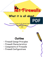 Internet Firewalls: What It Is All About