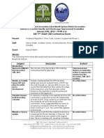 DISI Meeting January 25, 2012 Minutes