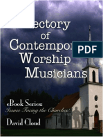 Directory of Contemporary Worship - Musicians - Update 3152012