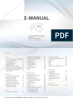 Samsung TV UE40D5520 Manual