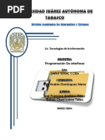 Practica Conexion Por Medio de Un Cable DB9