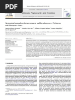 Gomez-Acevedo 2010 Neotropical Mutualism Between Acacia and Pseudomyrmex Phylogeny and Divergence Times