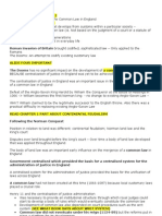 L2 - Development of The Common Law in England