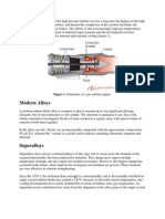 Modern Alloys: Figure 1. Schematic of A Gas Turbine Engine