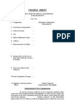 Charge Sheet Model Form