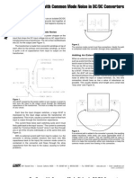 Dealing With Common Mode Noise in DC/DC Converters