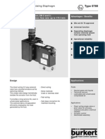 Solenoid Valve With Isolating Diaphragm: Type 0780