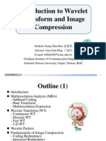 Introduction To Wavelet Transform and Image Compression