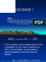 Acid-Base I