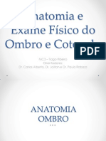 Aula Anatomia Ombro Cotovelo - Tiago