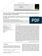 2011 VERSÃO PUBLICADA Towards A Better Understanding of Ipomoea Asarifolia Toxicity - Evidence of The Involvement of A Leaf Lectin