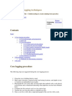 Geotechnical Logging Techniques