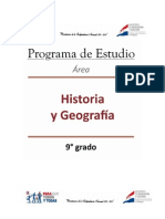 Programa de Historia - y - Geografia 9no.-2011