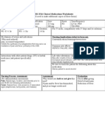 Drug Card Acetaminophen