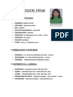 Curriculum Vitae Norma