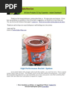 Contact Us Check Out Our Other System Plans at Our Store.: High Performance Bucket System