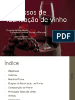 Processos de Fabricação de Vinho