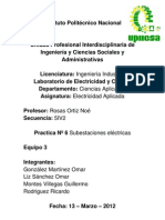 P6. Subestaciones Eléctricas