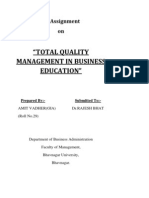 SIX SIGMA in Education