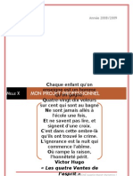 Exemple de Projet Professionnel