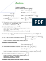 08 Suites Et Series de Fonctions Exercices