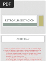 Retroalimentación HTML