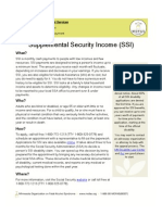 Supplemental Security Income