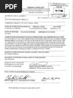 Osbon Complaint and Affidavit