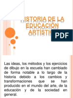 Historia de La Educacion Artistica