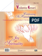 The Vedanta Kesari December 2011