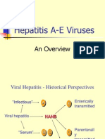 Hepatitis A-E Viruses: An Overview