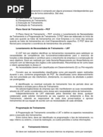 Fluxograma de Levantamentos de Necessidade de Treinamento