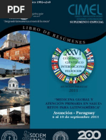 Libro de Resúmenes FELSOCEM 2011